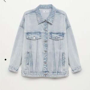 Mango Oversized denim jacket, XS